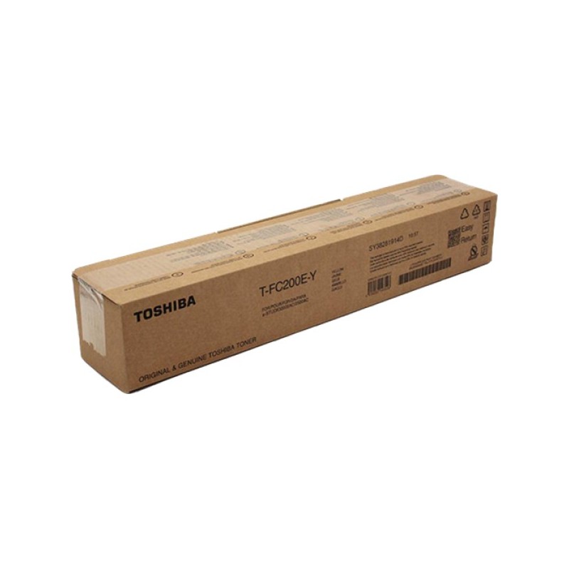 ORIGINAL Toshiba toner giallo T-FC200E-Y 6AJ00000131 ~33600 Seiten