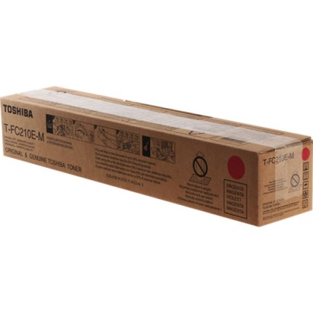 ORIGINAL Toshiba toner magenta T-FC210EM 6AJ00000165 ~33600 Seiten