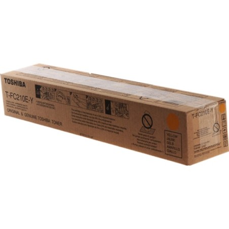 ORIGINAL Toshiba toner giallo T-FC210EY 6AJ00000168 ~33600 Seiten