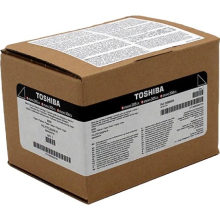 ORIGINAL Toshiba toner nero T-FC305PK-R 6B000000749 ~6000 Seiten cartuccia di stampa riutilizzabile