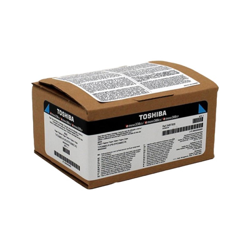 ORIGINAL Toshiba toner ciano T-FC338EC-R 6B000000920 ~6000 Seiten