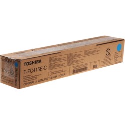 ORIGINAL Toshiba toner ciano T-FC415EC 6AJ00000172 ~33600 Seiten