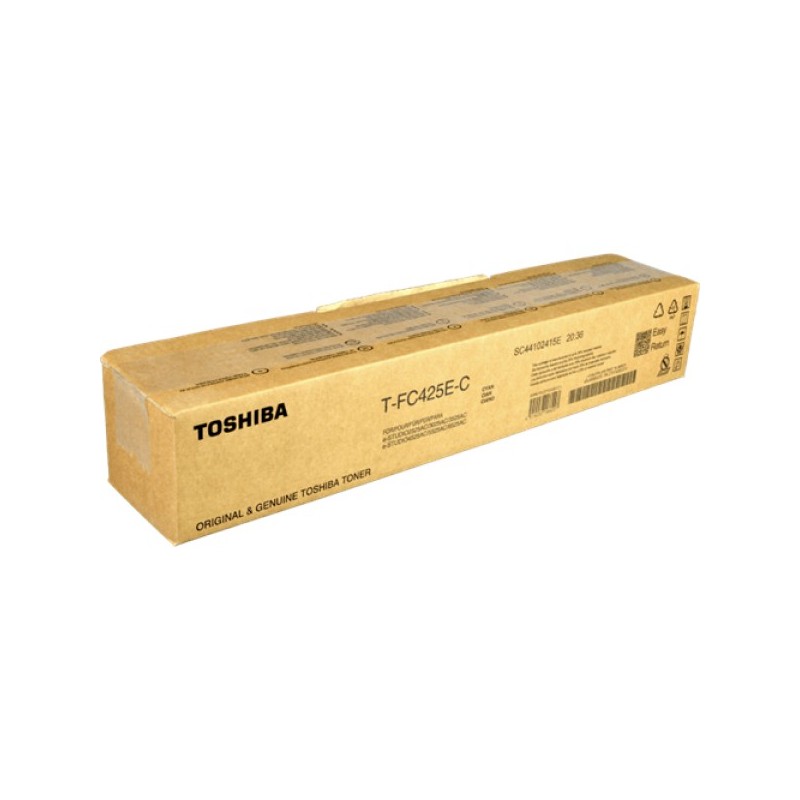 ORIGINAL Toshiba toner ciano T-FC425EC 6AJ00000235 ~38000 Seiten