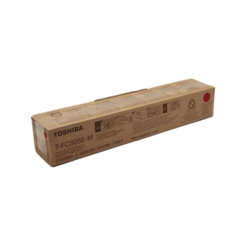 ORIGINAL Toshiba toner magenta T-FC505EM 6AJ00000143 ~33600 Seiten