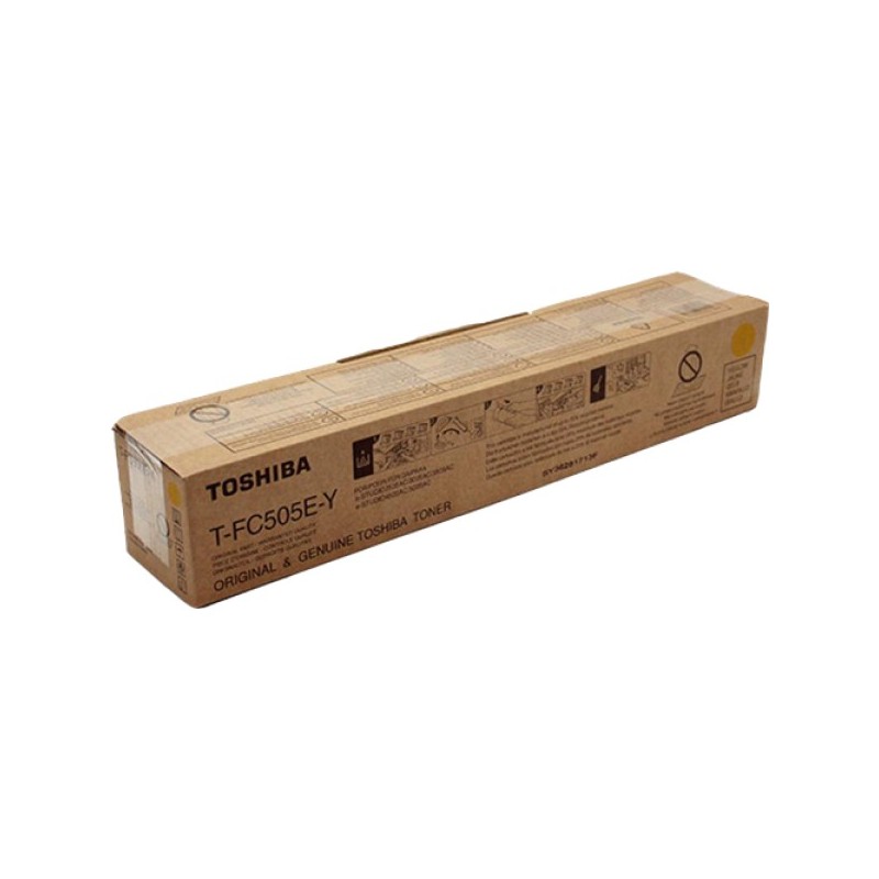 ORIGINAL Toshiba toner giallo T-FC505EY 6AJ00000147 ~33600 Seiten