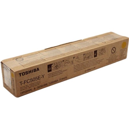 ORIGINAL Toshiba toner giallo T-FC505EY 6AJ00000147 ~33600 Seiten