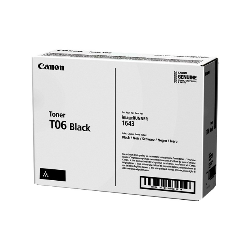 ORIGINAL Canon toner nero T06 3526C002 ~20500 Seiten