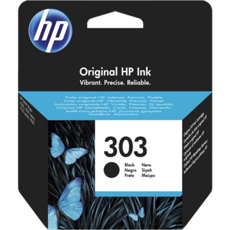 ORIGINAL HP Cartuccia d'inchiostro nero T6N02AE 303 ~200 Seiten