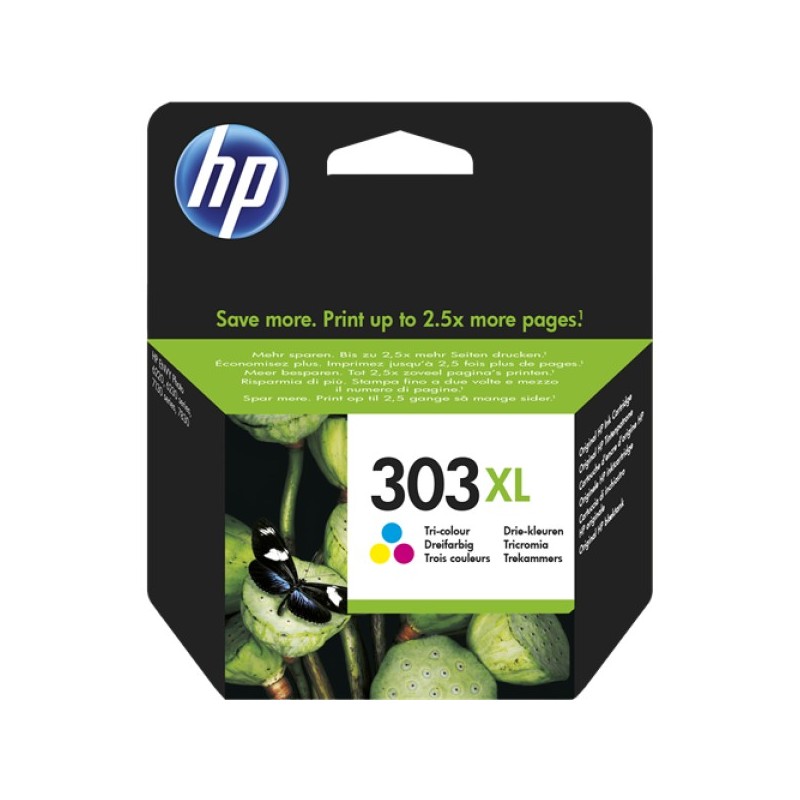 ORIGINAL HP Cartuccia d'inchiostro differenti colori T6N03AE 303 XL ~415 Seiten