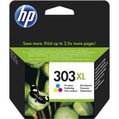 ORIGINAL HP Cartuccia d'inchiostro differenti colori T6N03AE 303 XL ~415 Seiten