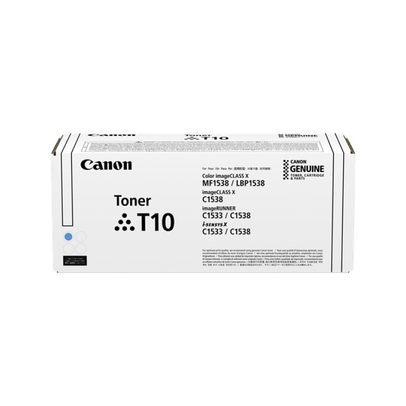 ORIGINAL Canon toner ciano T10 c 4565C001 ~10000 Seiten
