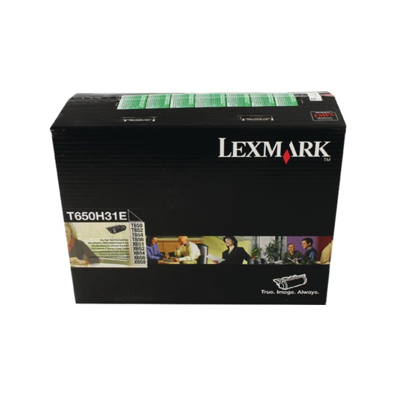 ORIGINAL Lexmark toner nero T650H31E T650/652/654/656 ~25000 Seiten