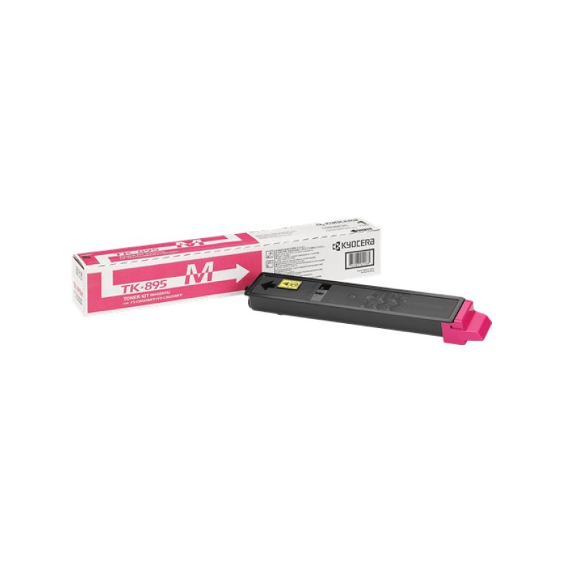 ORIGINAL Kyocera toner magenta TK-895m 1T02K0BNL0 ~6000 Seiten