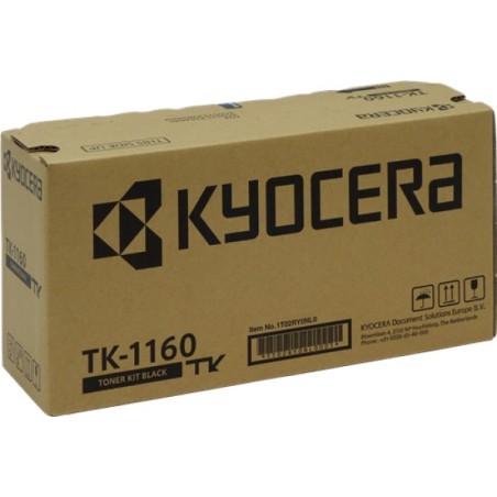 ORIGINAL Kyocera toner nero TK-1160 1T02RY0NL0 ~7200 Seiten