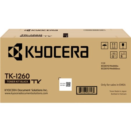 ORIGINAL Kyocera toner nero TK-1260 1T0C150NL0 ~10000 Seiten