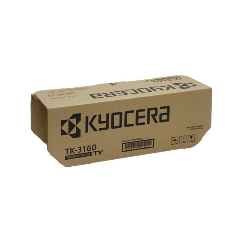 ORIGINAL Kyocera toner nero TK-3160 1T02T90NL0 ~12500 Seiten