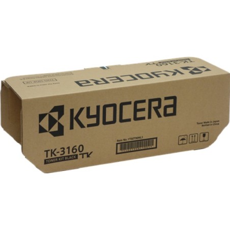 ORIGINAL Kyocera toner nero TK-3160 1T02T90NL0 ~12500 Seiten