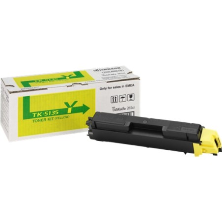 ORIGINAL Kyocera toner giallo TK-5135Y 1T02PAANL0 ~5000 Seiten