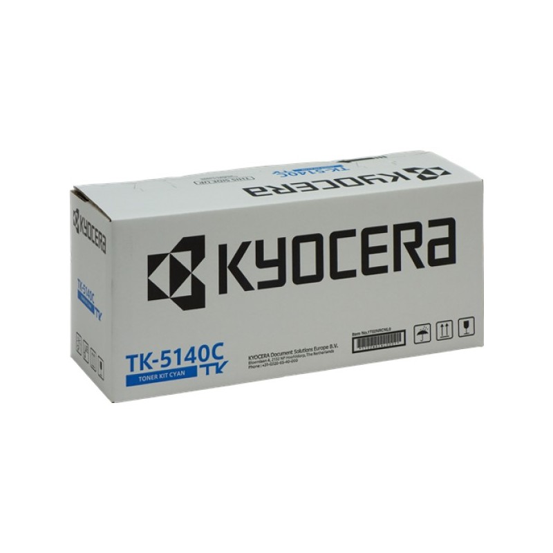 ORIGINAL Kyocera toner ciano TK-5140C 1T02NRCNL0 ~5000 Seiten
