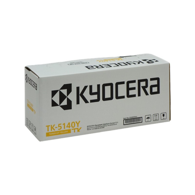 ORIGINAL Kyocera toner giallo TK-5140Y 1T02NRANL0 ~5000 Seiten