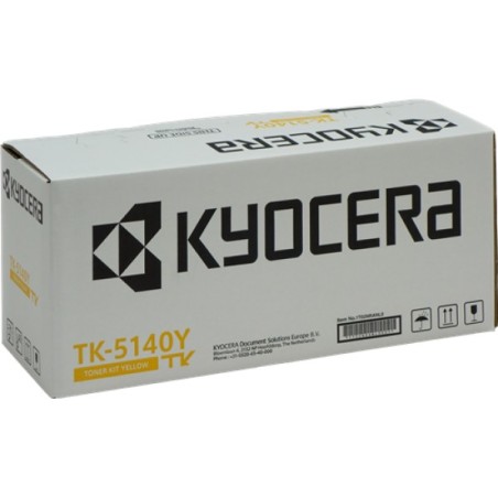 ORIGINAL Kyocera toner giallo TK-5140Y 1T02NRANL0 ~5000 Seiten