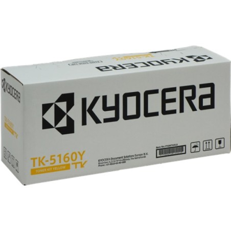 ORIGINAL Kyocera toner giallo TK-5160Y 1T02NTANL0 ~12000 Seiten