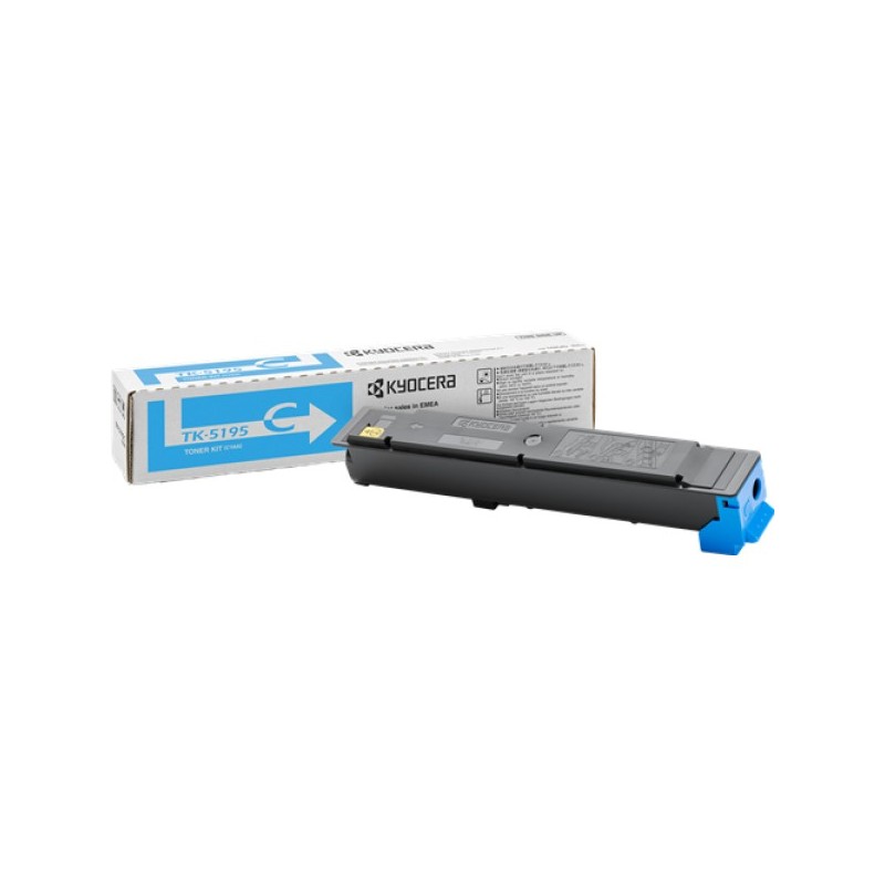 ORIGINAL Kyocera toner ciano TK-5195C 1T02R4CNL0 ~7000 Seiten