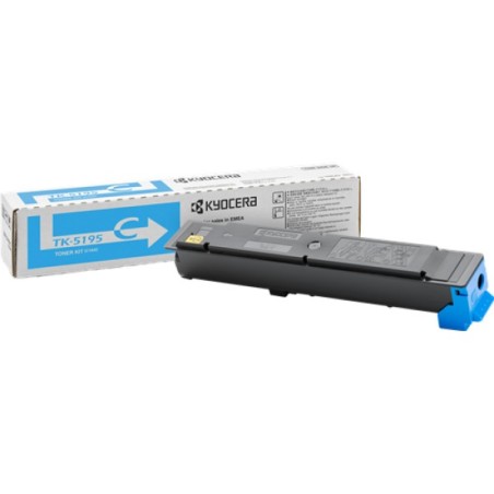 ORIGINAL Kyocera toner ciano TK-5195C 1T02R4CNL0 ~7000 Seiten