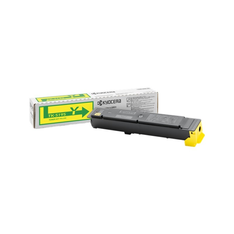 ORIGINAL Kyocera toner giallo TK-5195Y 1T02R4ANL0 ~7000 Seiten