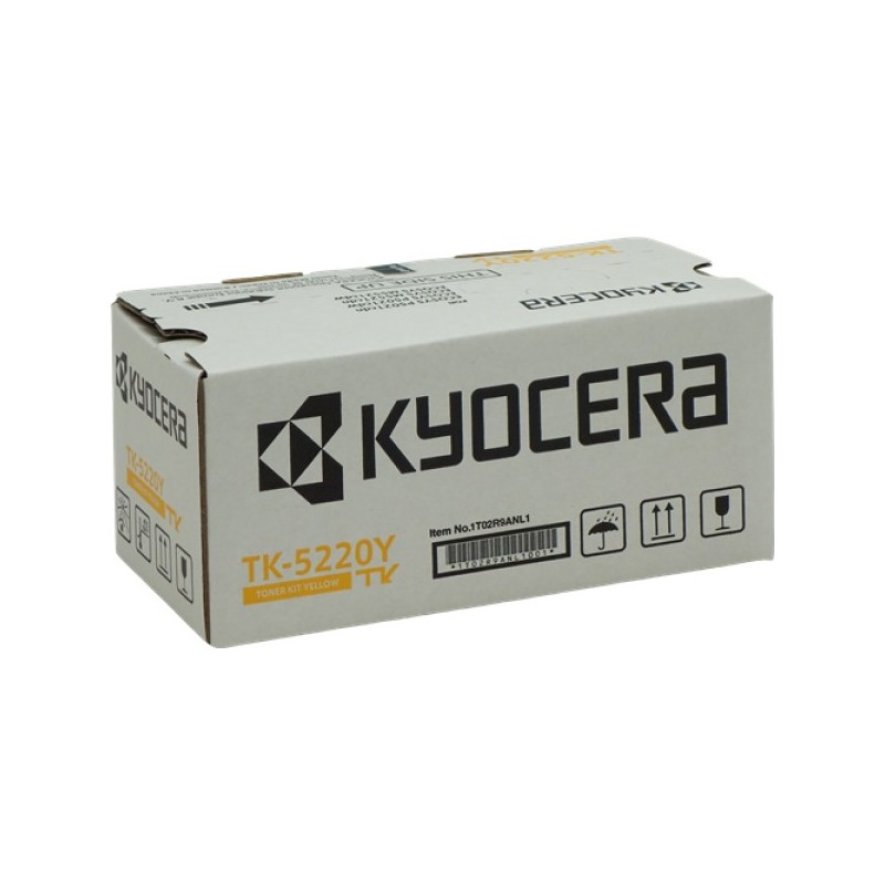 ORIGINAL Kyocera toner giallo TK-5220Y 1T02R9ANL1 ~1200 Seiten