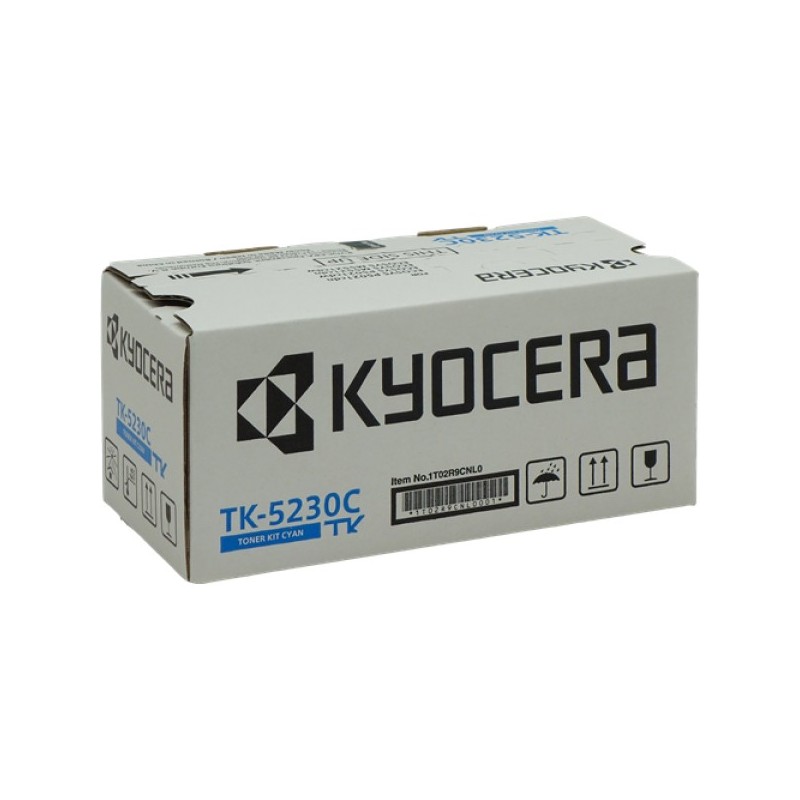 ORIGINAL Kyocera toner ciano TK-5230C 1T02R9CNL0 ~2200 Seiten