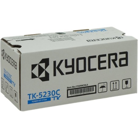 ORIGINAL Kyocera toner ciano TK-5230C 1T02R9CNL0 ~2200 Seiten
