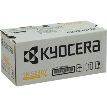 ORIGINAL Kyocera toner giallo TK-5230Y 1T02R9ANL0 ~2200 Seiten