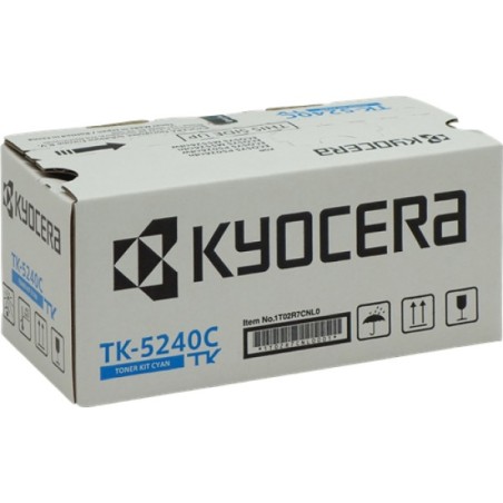 ORIGINAL Kyocera toner ciano TK-5240C 1T02R7CNL0 ~3000 Seiten