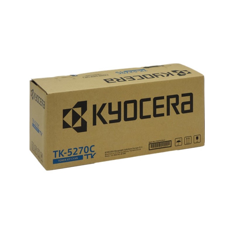 ORIGINAL Kyocera toner ciano TK-5270C 1T02TVCNL0 ~6000 Seiten