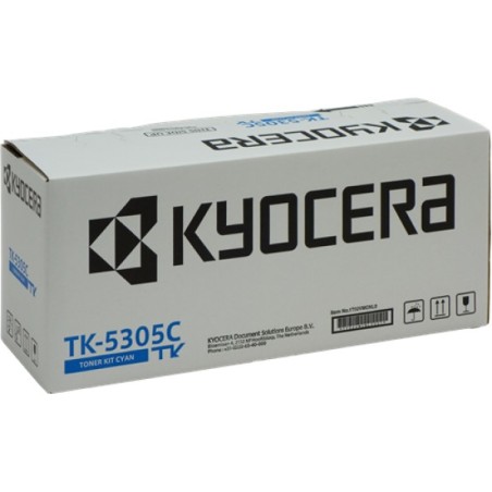 ORIGINAL Kyocera toner ciano TK-5305C 1T02VMCNL0 ~6000 Seiten