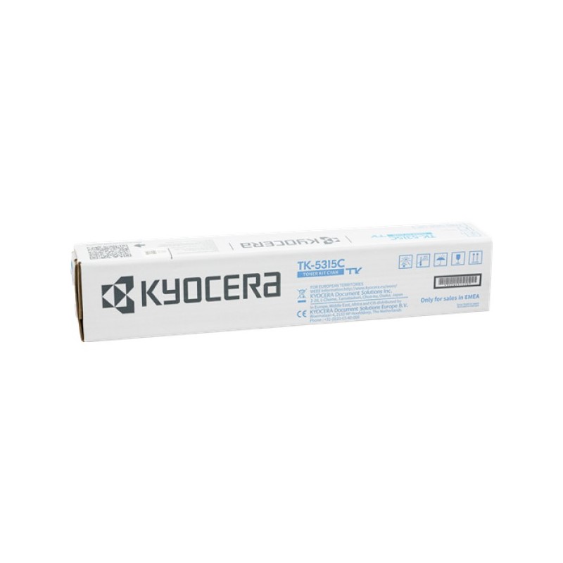 ORIGINAL Kyocera toner ciano TK-5315C 1T02WHCNL0 ~18000 Seiten