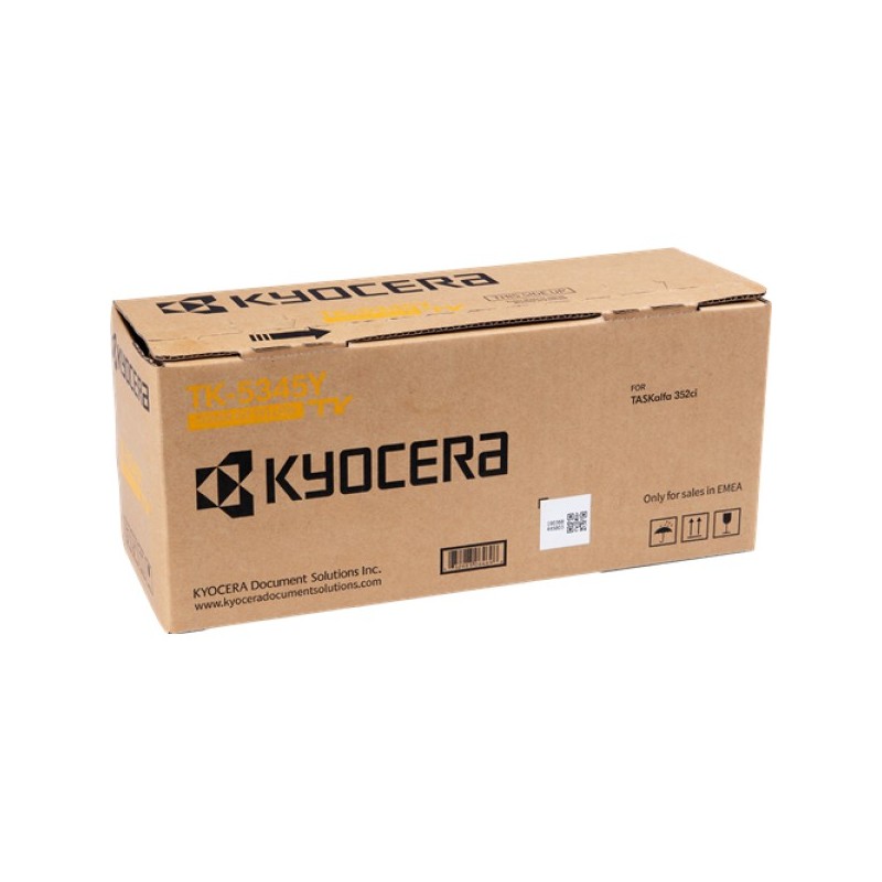 ORIGINAL Kyocera toner giallo TK-5345Y 1T02ZLANL0 ~9000 Seiten