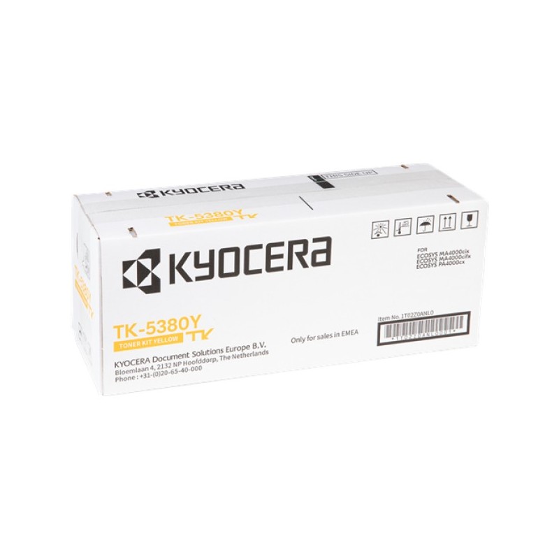 ORIGINAL Kyocera toner giallo TK-5380Y 1T02Z0ANL0 ~10000 Seiten