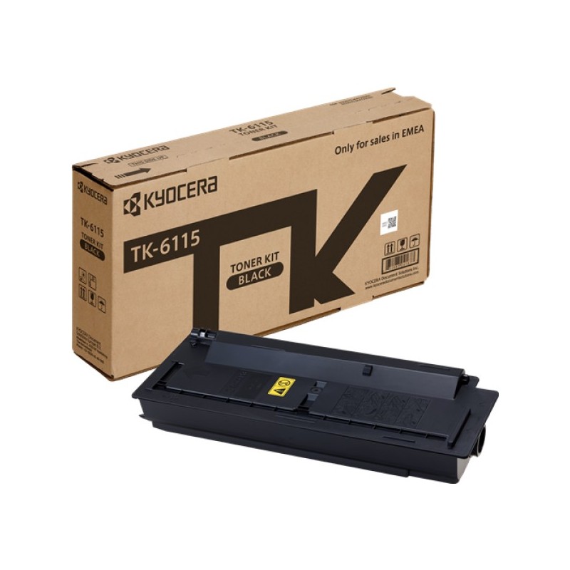 ORIGINAL Kyocera toner nero TK-6115 1T02P10NL0 ~15000 Seiten