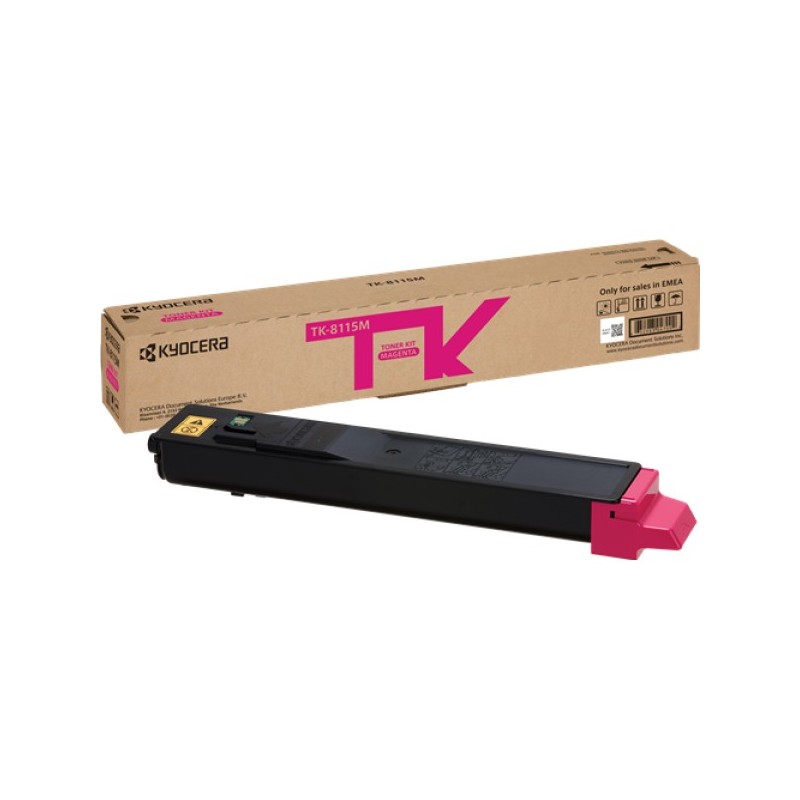 ORIGINAL Kyocera toner magenta TK-8115M 1T02P3BNL0 ~6000 Seiten