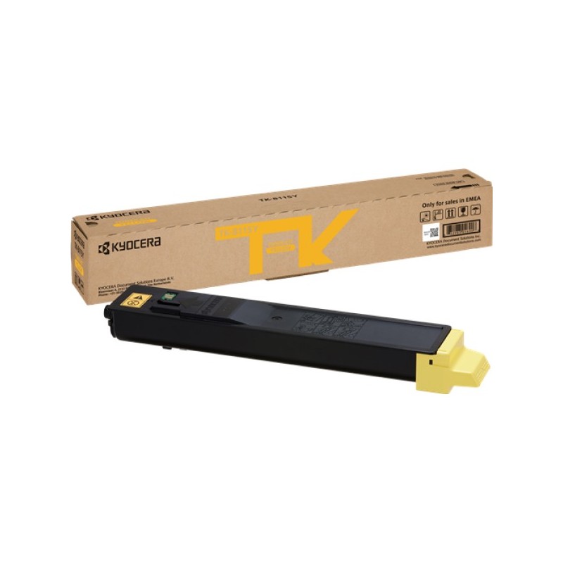 ORIGINAL Kyocera toner giallo TK-8115Y 1T02P3ANL0 ~6000 Seiten