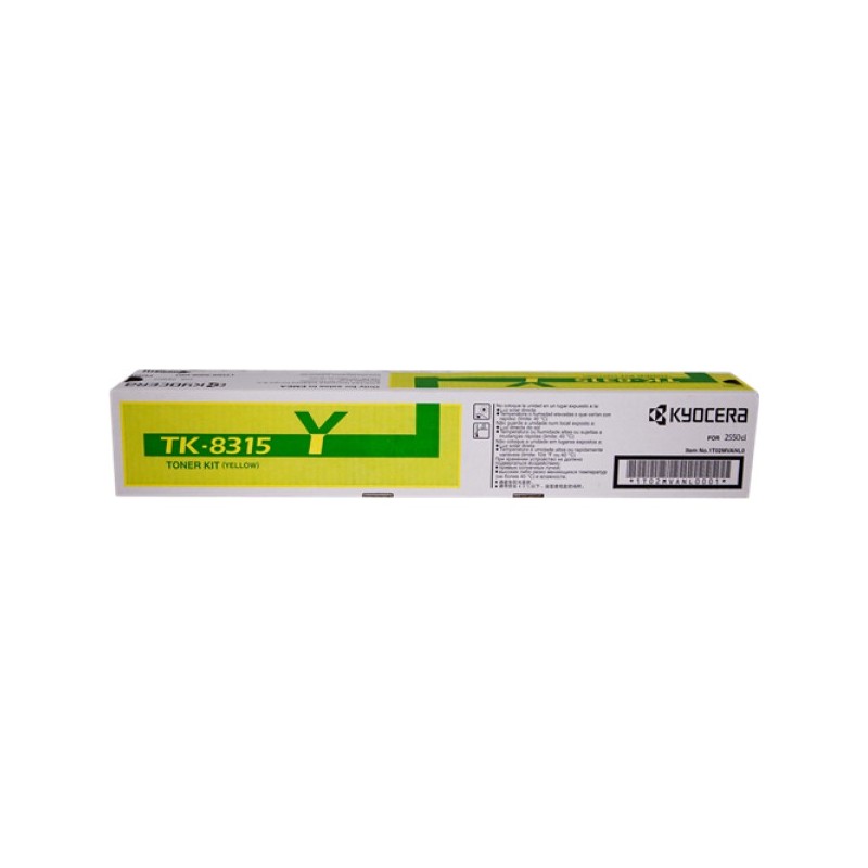 ORIGINAL Kyocera toner giallo TK-8315y 1T02MVANL0 ~6000 Seiten