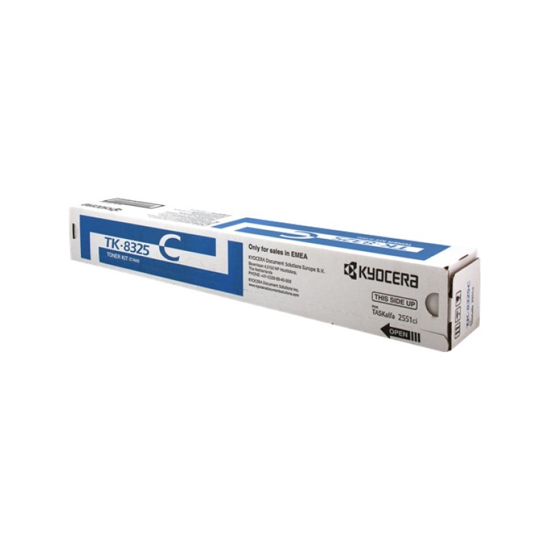 ORIGINAL Kyocera toner ciano TK-8325C 1T02NPCNL0 ~12000 Seiten