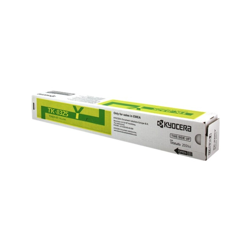ORIGINAL Kyocera toner giallo TK-8325Y 1T02NPANL0 ~12000 Seiten