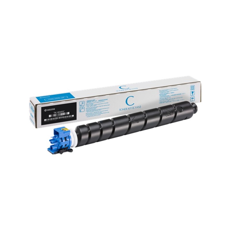 ORIGINAL Kyocera toner ciano TK-8345C 1T02L7CNL0 ~15000 Seiten