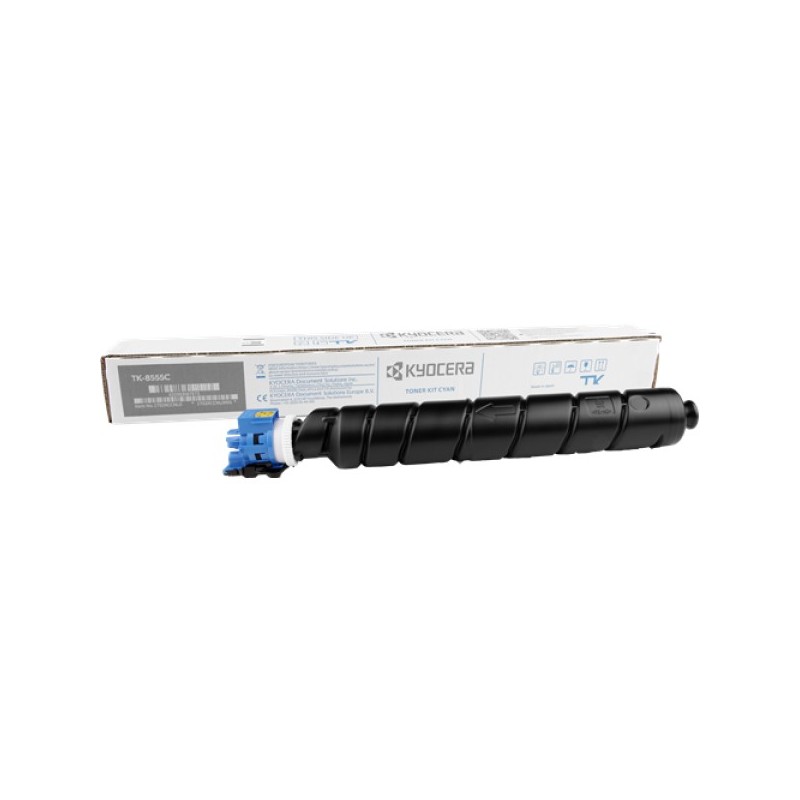 ORIGINAL Kyocera toner ciano TK-8555C 1T02XCCNL0 ~24000 Seiten