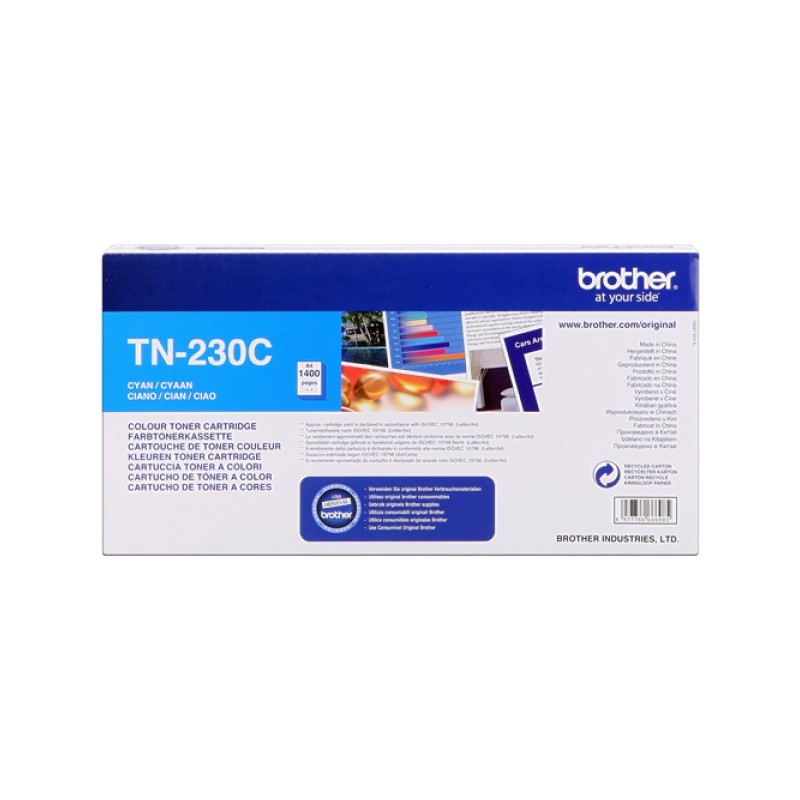 ORIGINAL Brother toner ciano TN-230C TN230c ~1400 Seiten