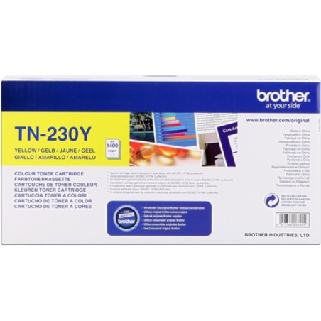 ORIGINAL Brother toner giallo TN-230Y TN230y ~1400 Seiten