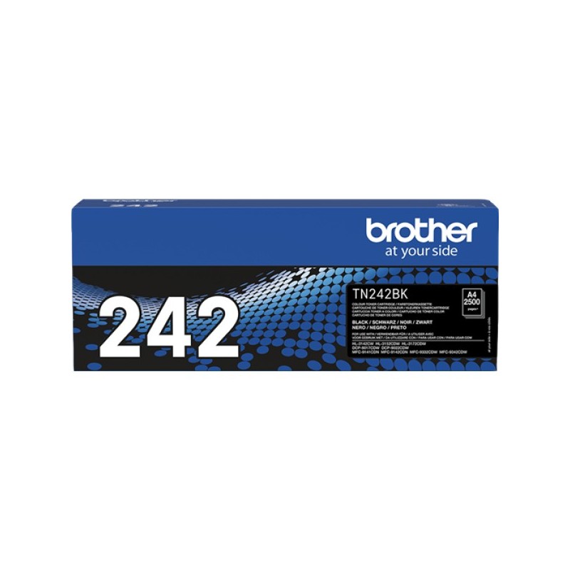 ORIGINAL Brother toner nero TN-242BK 242 ~2500 Seiten